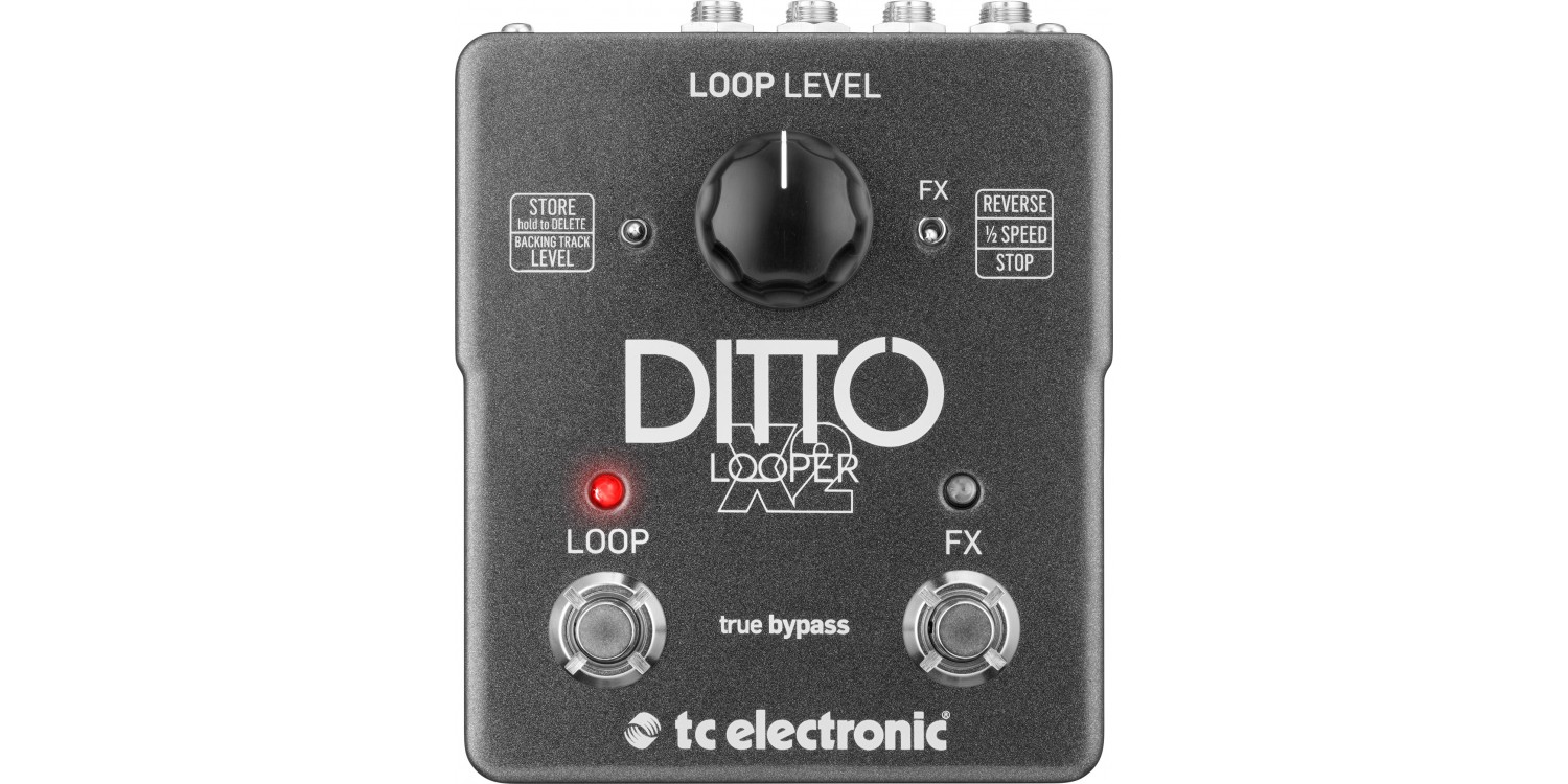 Педаль TC ELECTRONIC Ditto X2 Looper купити у Києві Ditto X2